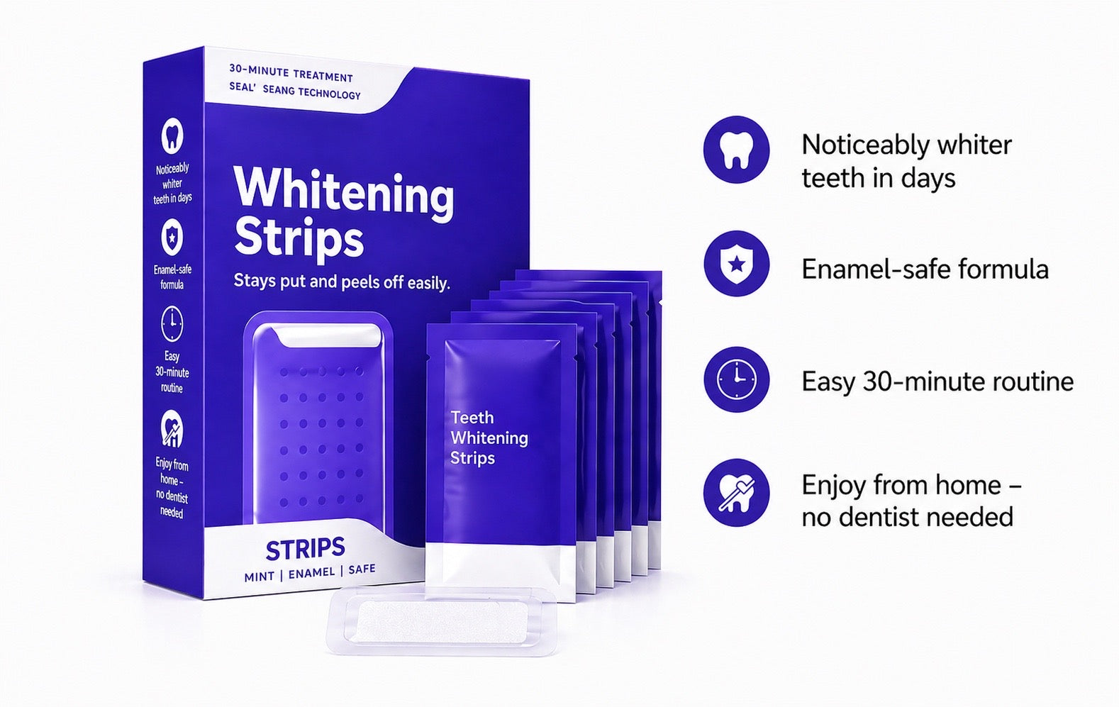 Zevorex Instant Whitening Strips